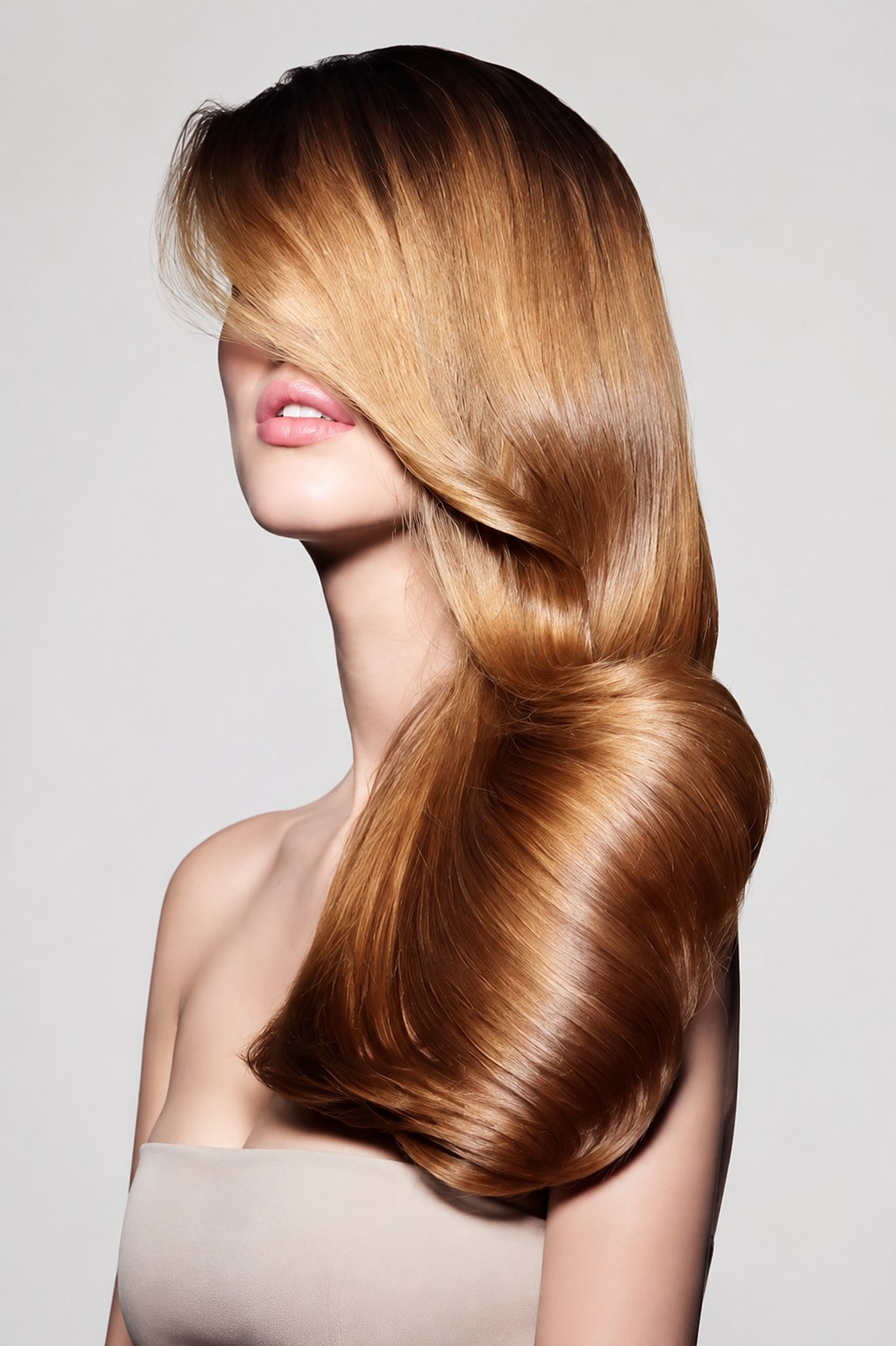 Blonde finished at Touch&eacute;e Organic Salon, ten minutes from Jupiter